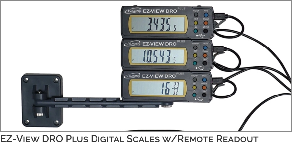 EZ-View DRO Plus Digital Scales w/Remote Readout