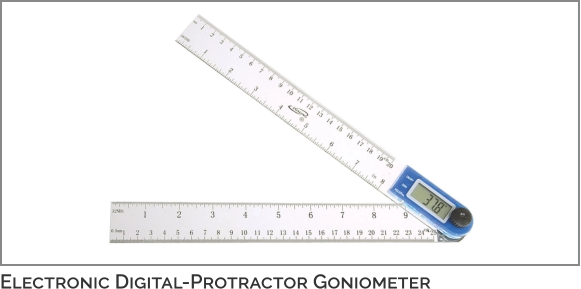 Electronic Digital-Protractor Goniometer