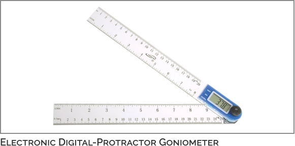 Electronic Digital-Protractor Goniometer