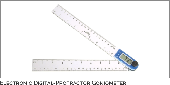 Electronic Digital-Protractor Goniometer