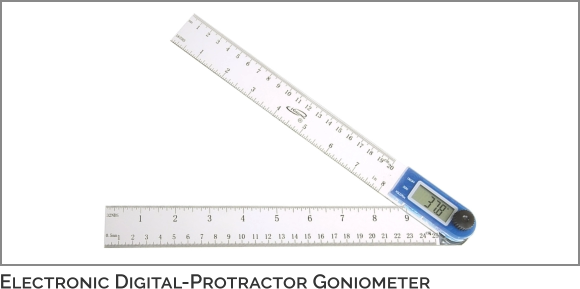 Electronic Digital-Protractor Goniometer