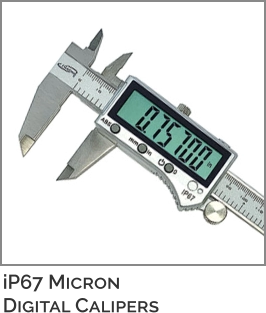 iP67 Micron Digital Calipers