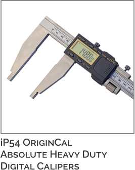 iP54 OriginCal Absolute Heavy Duty Digital Calipers