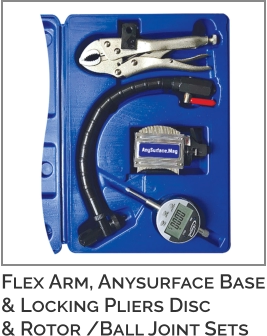 Flex Arm, Anysurface Base& Locking Pliers Disc& Rotor /Ball Joint Sets