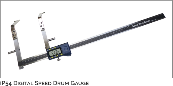 iP54 Digital Speed Drum Gauge